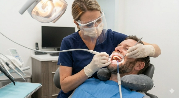 Regular preventive visits to a dental clinic in Edmonton help avoid costly dental emergencies